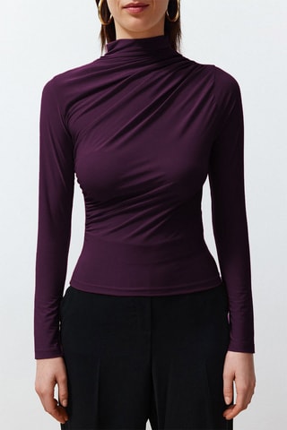 Blusa slim - Violeta