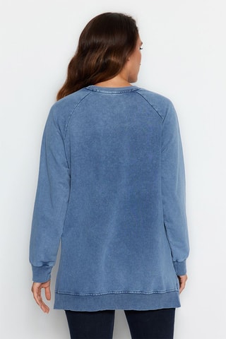 Sweat oversize - Azul