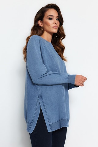 Sweat oversize - Azul