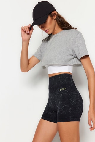 Calções ciclista - Preto