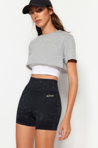 Calções ciclista - Preto