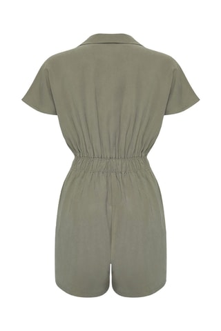 Macacão curto - Caqui