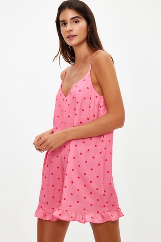 Macacão curto - Rosa