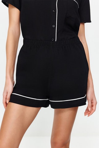 Camisa e calções Preto