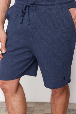 Polo e calções regular - Índigo