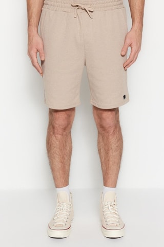 Polo e calções - Bege