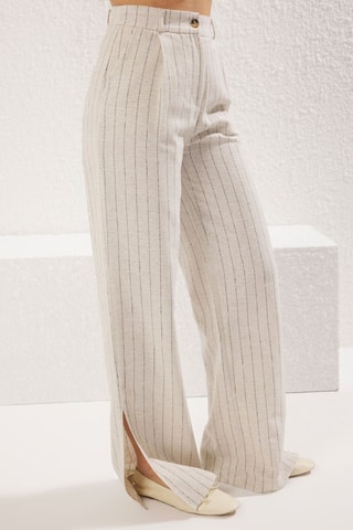 Colete e calças Bege