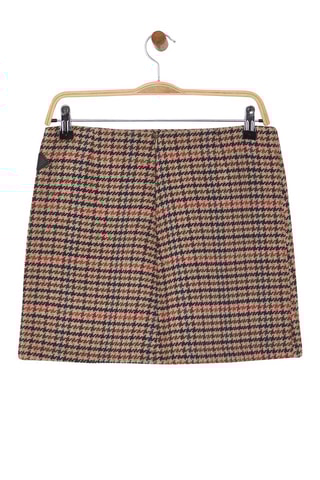 Minissaia em lã - Castanho