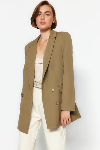 Blazer oversize - Caqui