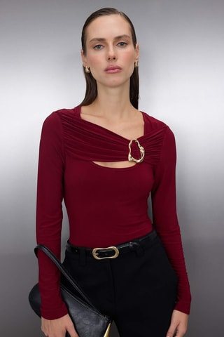 Top - Bordô