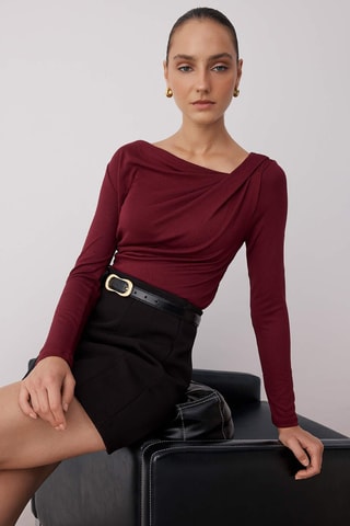 Top - Bordô