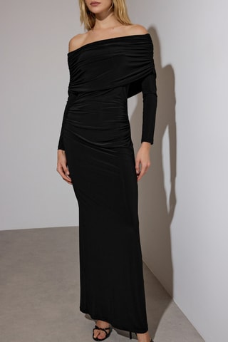 Vestido comprido - Preto