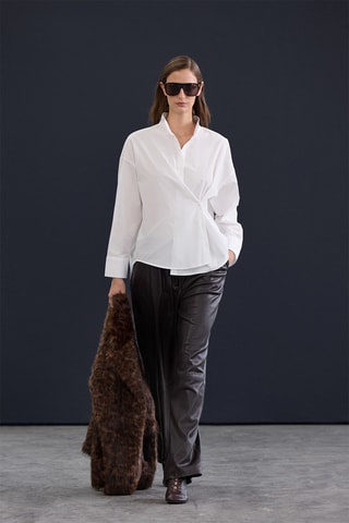 Camisa oversize - Branco