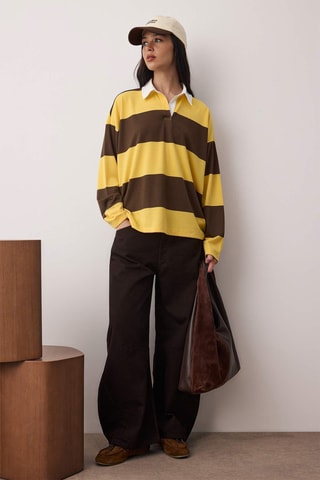 Polo oversize - Amarelo