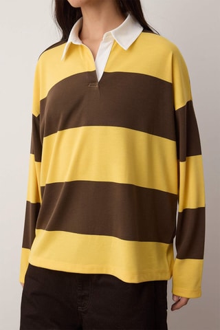Polo oversize - Amarelo