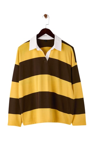 Polo oversize - Amarelo