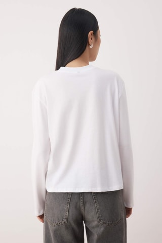 2 t-shirts regular - Preto e branco