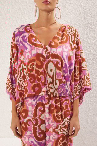 Blusa e calças - Rosa