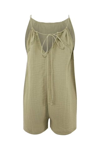 Macacão curto - Caqui