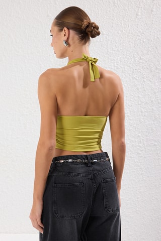 Top - verde-azeitona