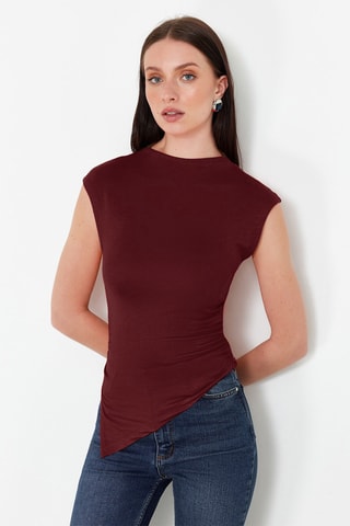 Top - Bordô