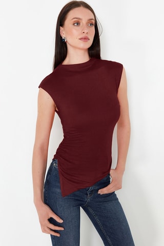 Top - Bordô