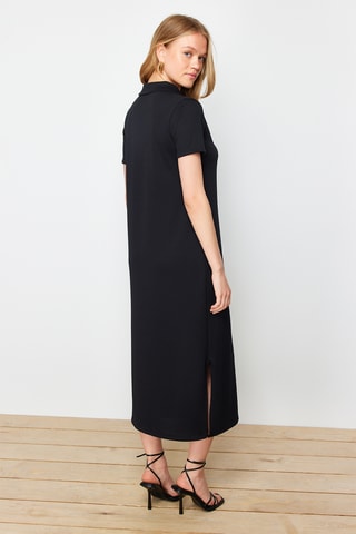 Vestido direito - Preto