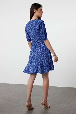 Vestido estilo patinadora - Azul