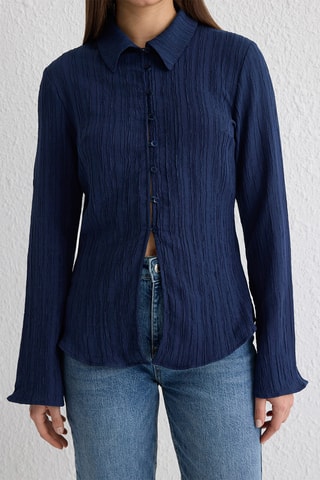 Camisa - Azul-marinho