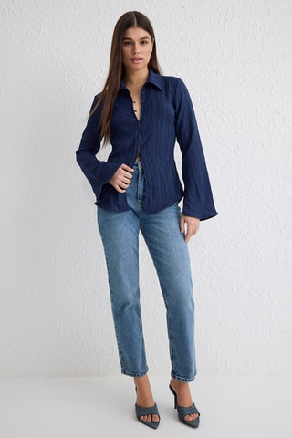 Camisa - Azul-marinho