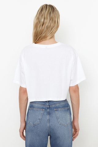 2 crop tops - Preto e branco