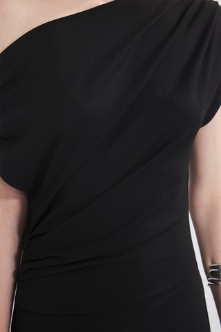 Vestido justo - Preto