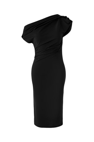 Vestido justo - Preto