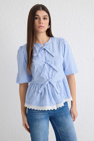Camisa - Azul-claro