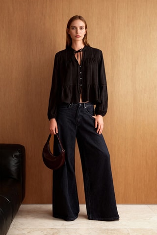 Camisa oversize - Preto