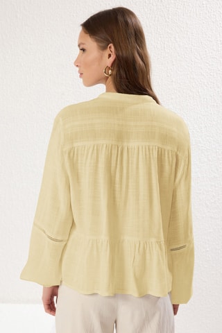 Camisa oversize - Amarelo