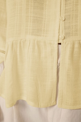 Camisa oversize - Amarelo