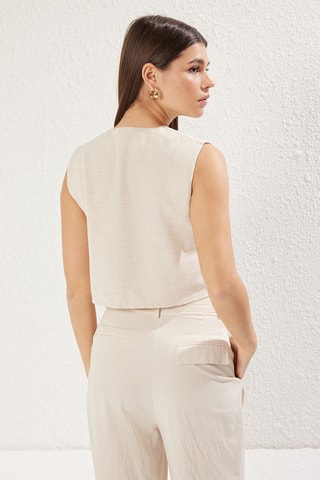 Colete de fato - Bege