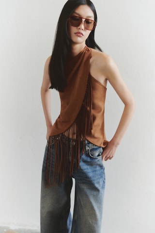 Top - Castanho-escuro