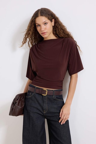 Top - Castanho-escuro