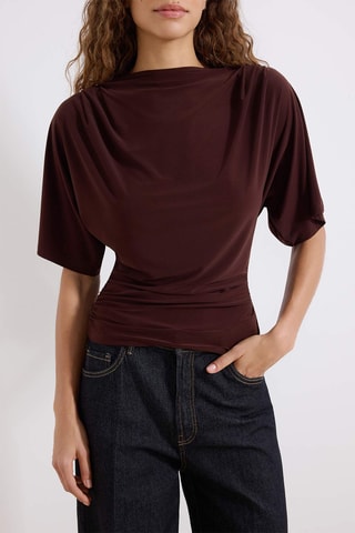 Top - Castanho-escuro