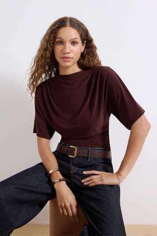 Top - Castanho-escuro