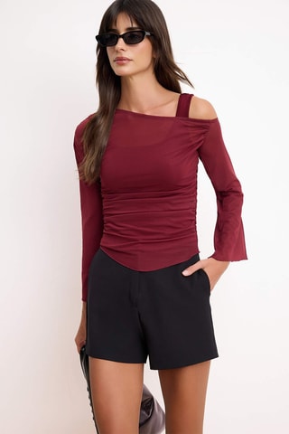 Top - Bordô