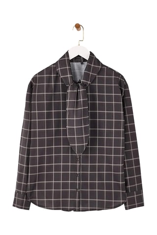 Camisa - Castanho-escuro