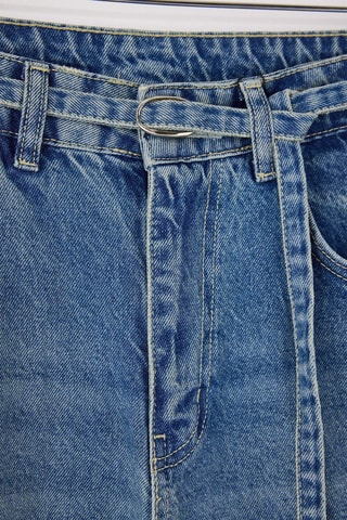 Calças de ganga wide legs - Azul-claro