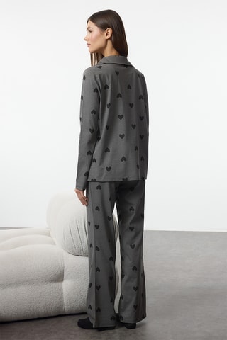 Pijama - Cinzento-escuro