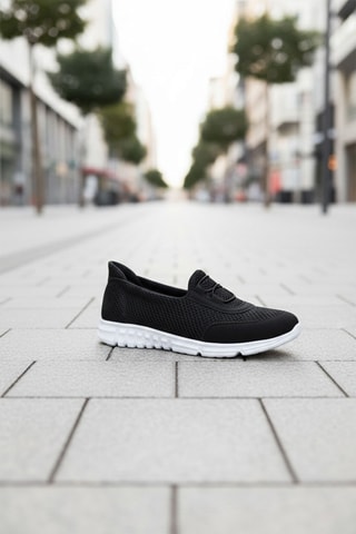 Sapato slip-on - Preto