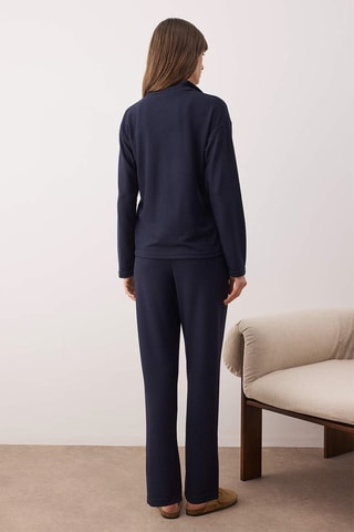 Pijama - Azul-marinho