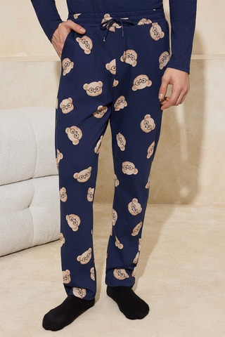 Pijama - Azul-marinho