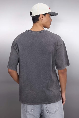 T-shirt larga - Antracite